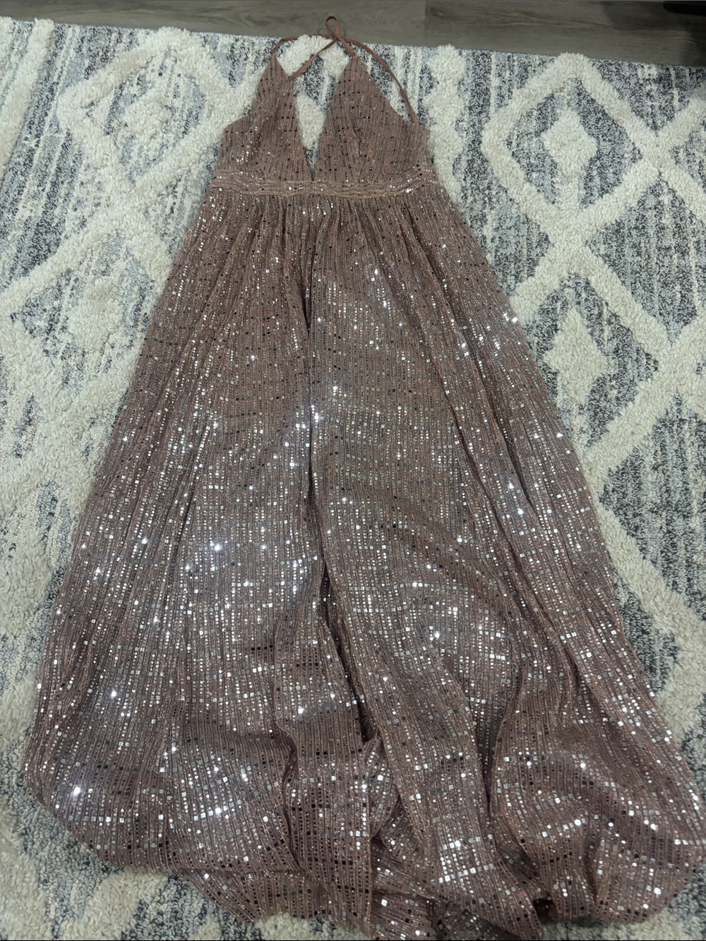 Sparkly Quince Dress
